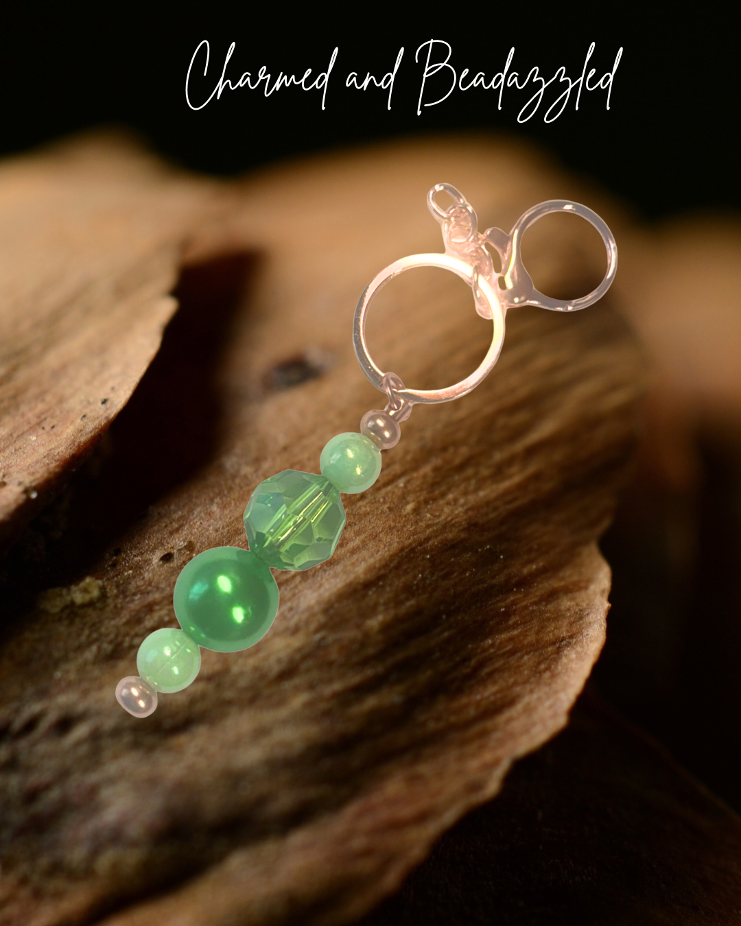 Green Brilliance Keychain/ Bag Charm