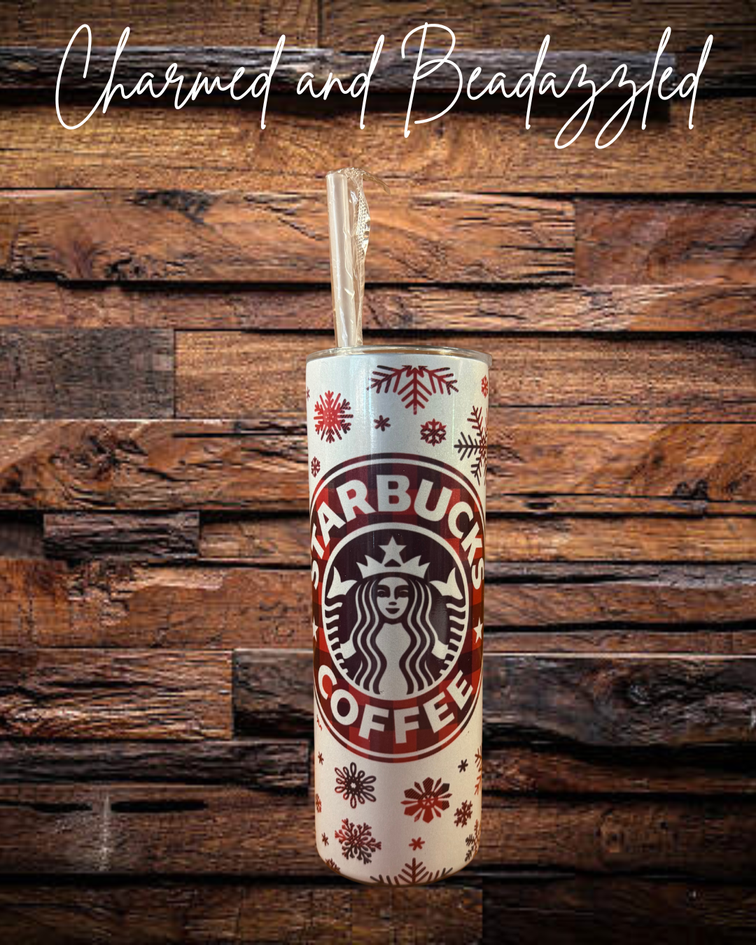 Christmas Coffee Girl Tumbler