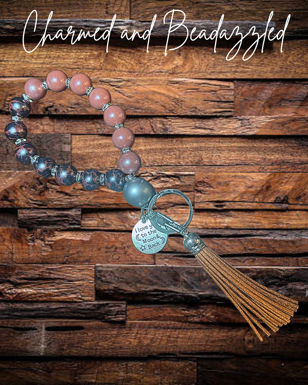 Rustic Teardrop Wristlet