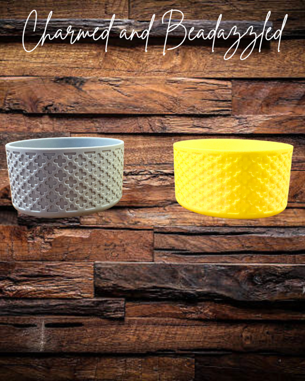 Grey and Yellow Tumbler Boots