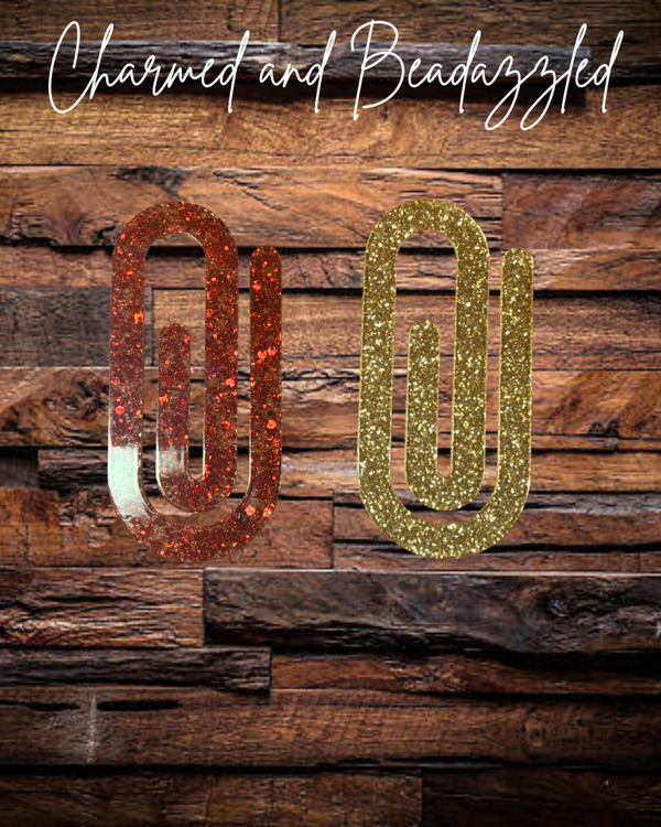 Glitter Paperclips