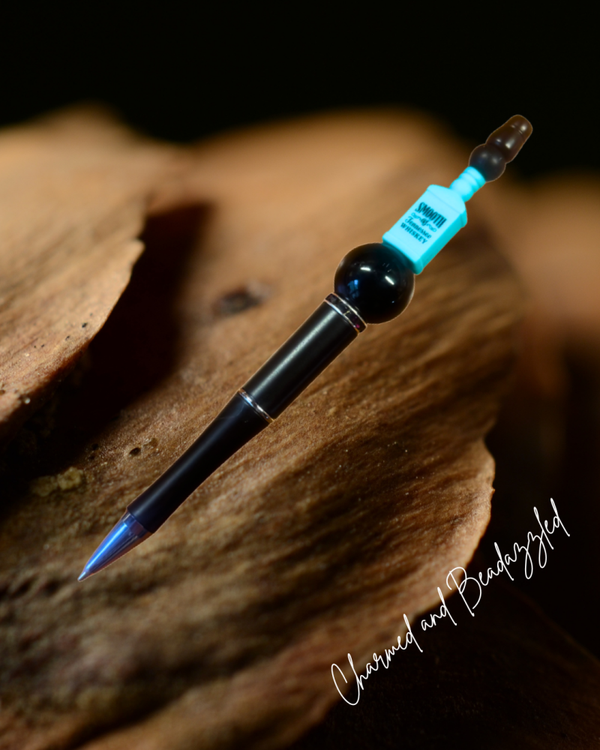 Teal Whiskey Pen