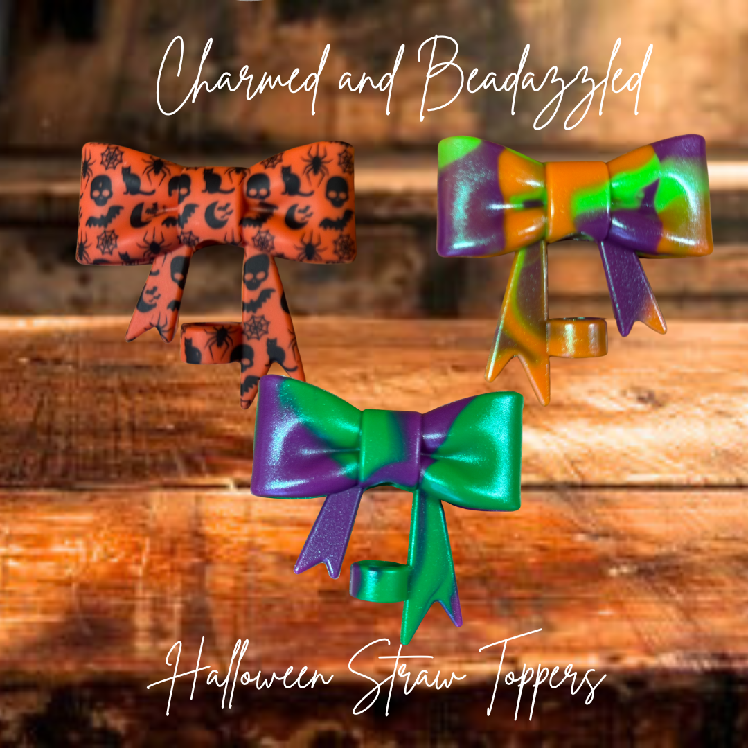 Halloween Straw Toppers