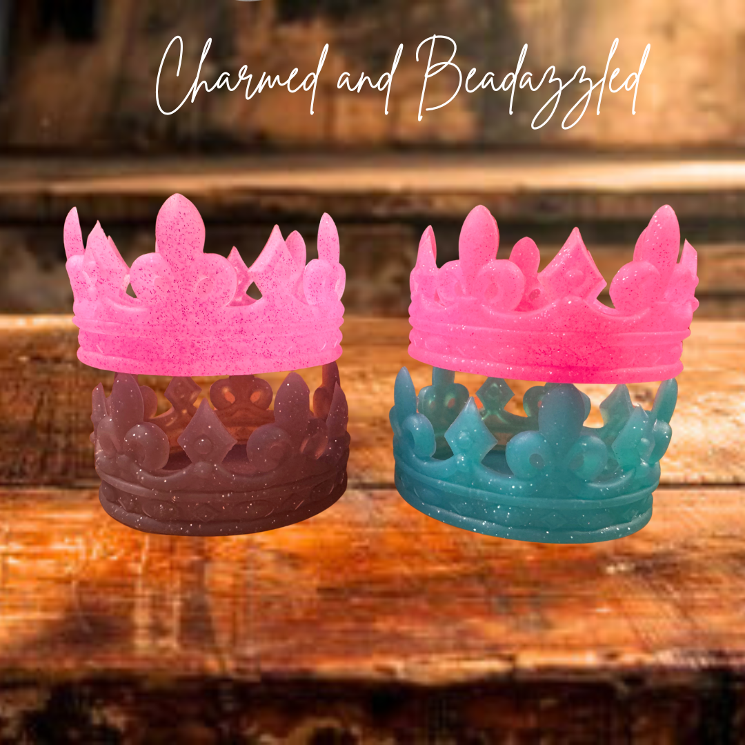 Glitter Crown Tumbler Boots