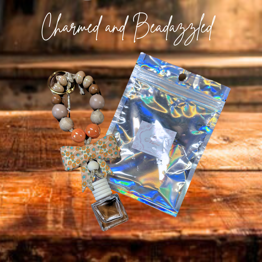 Boho Fall Bow - Butt Naked Scent Car Diffuser