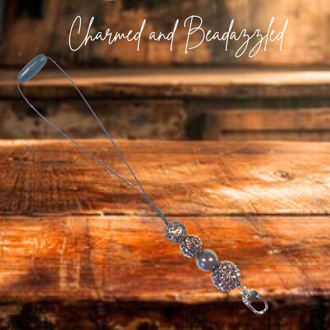 Gold/Brown Car Charm Freshie Holder