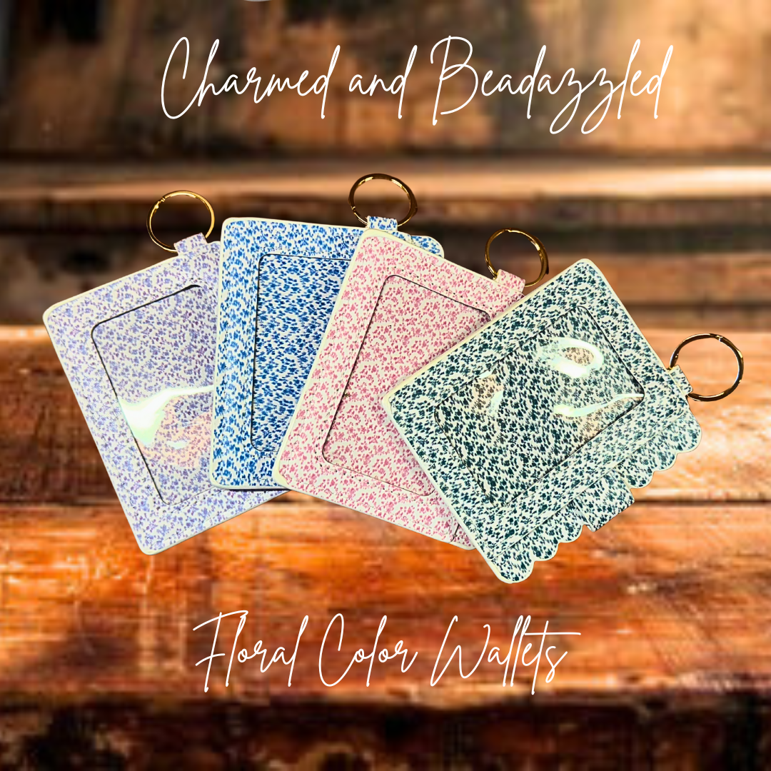 Floral Color Wallets