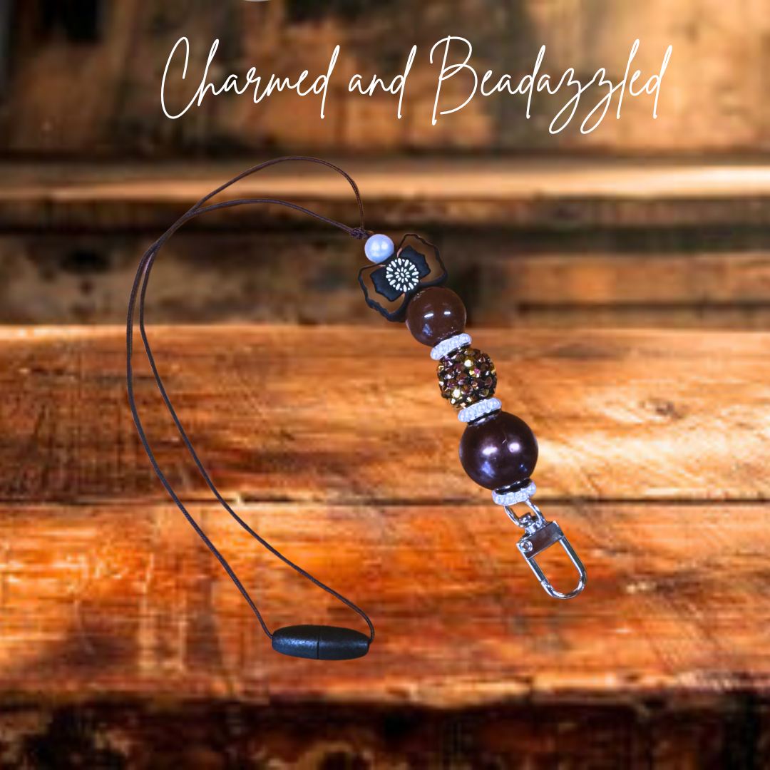 Brown Bow Freshie Hanger