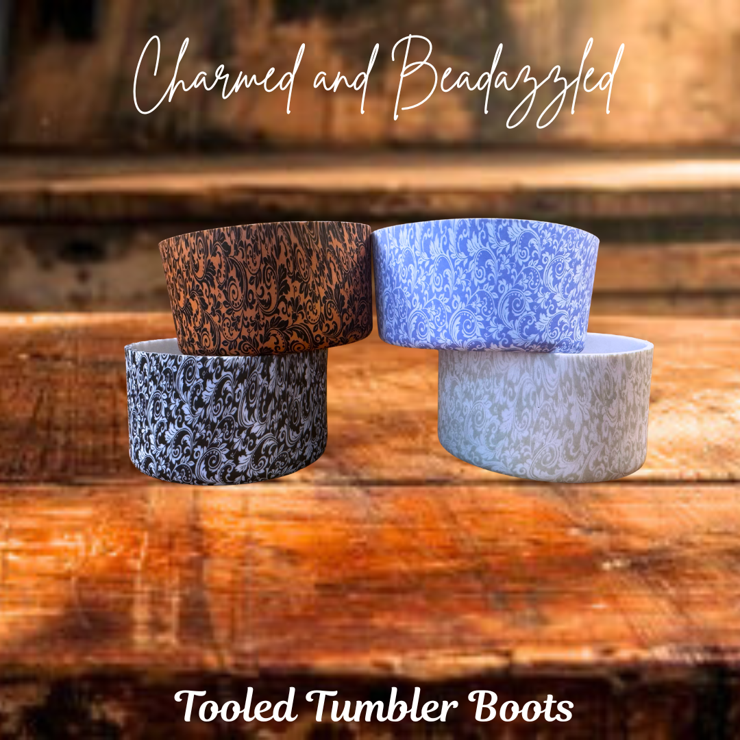 Tooled Tumbler Boots