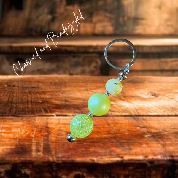 Lemon Twist Keychain/Bag Charm