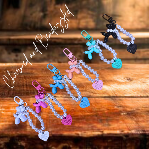 Ballon Dog Keychain/  Bag Charms
