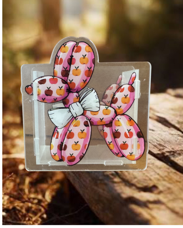Apple Dog Acrylic Container