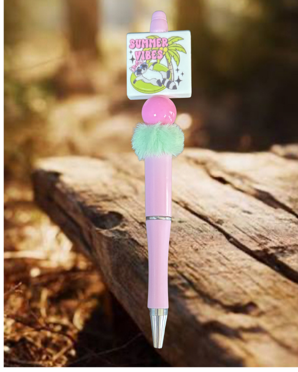 Raccoon Summer Vibes Pen