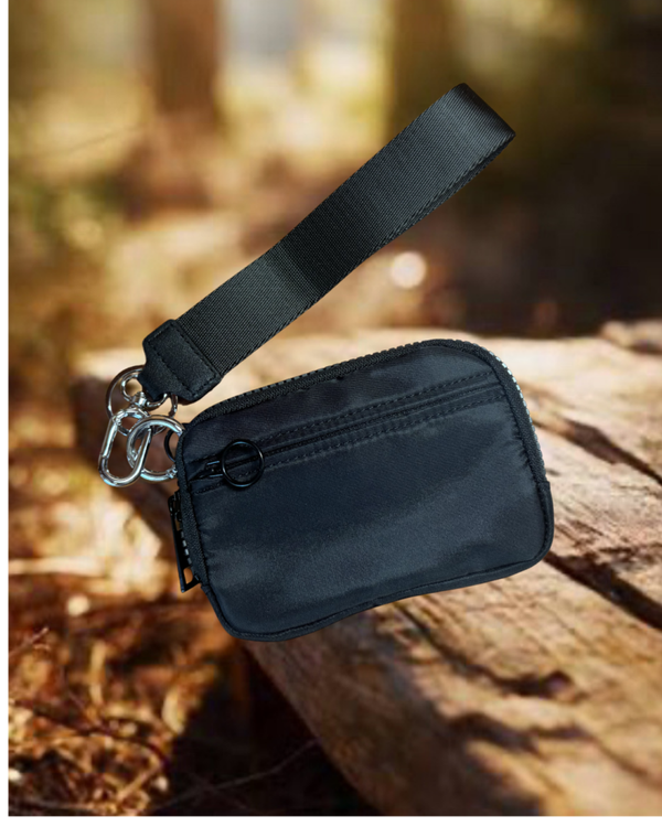 Black Wristlet Wallet