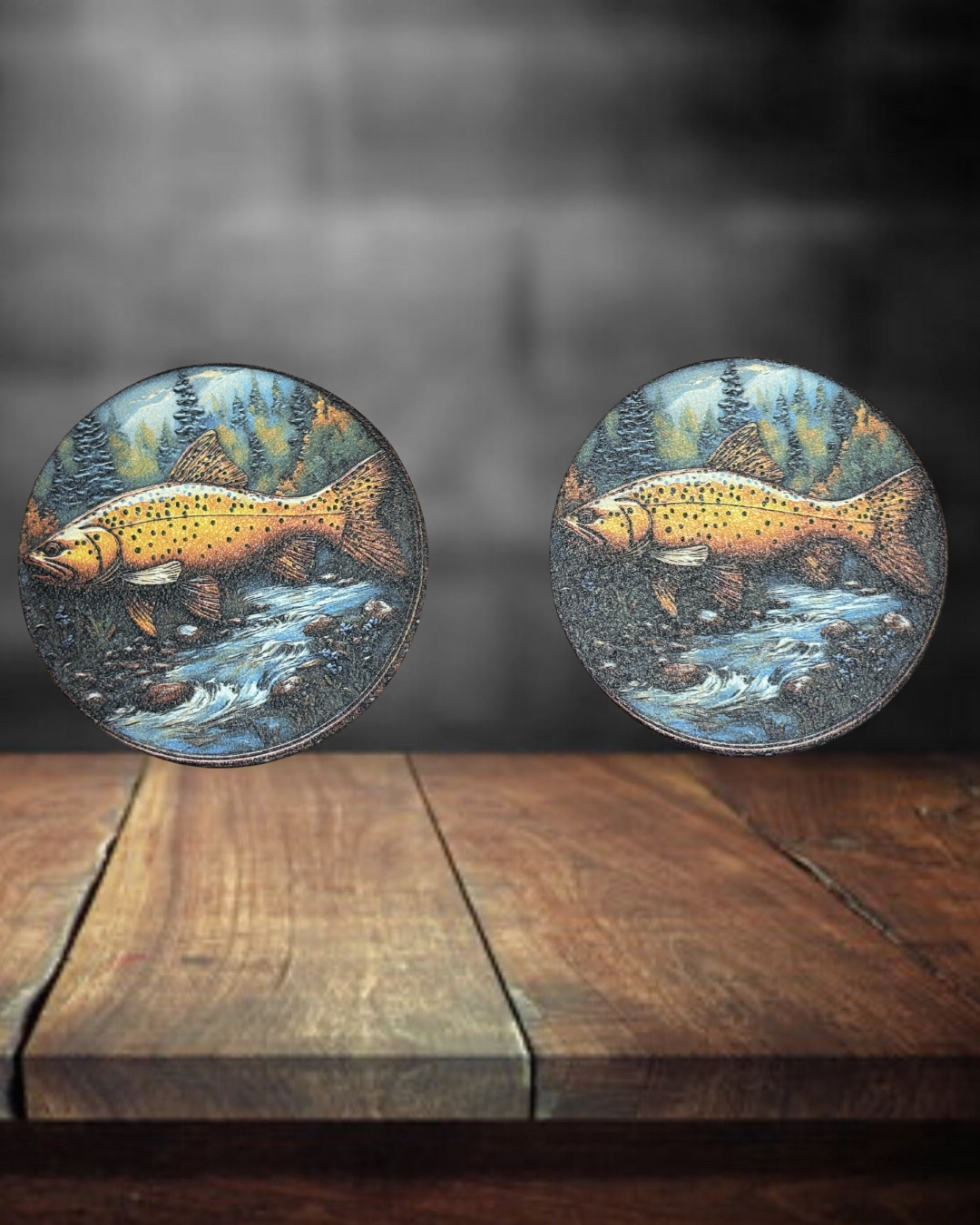 Fish Car Coasters