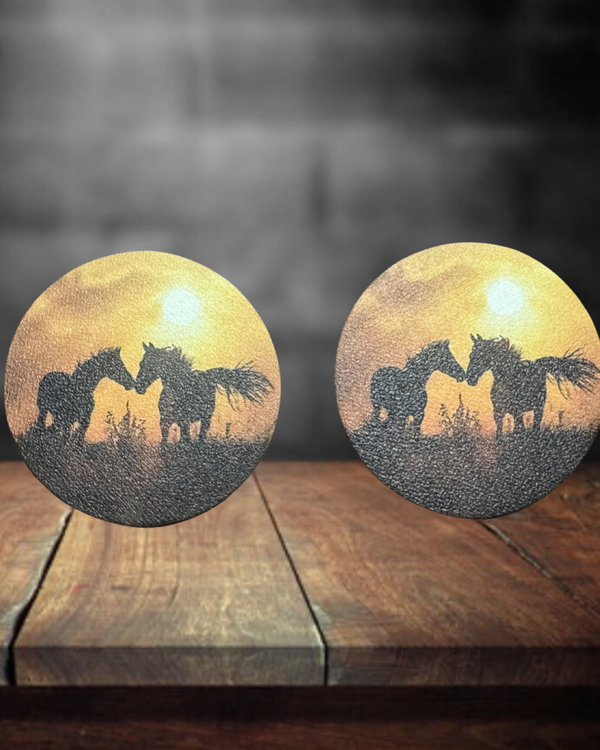 Horse Car Coasters