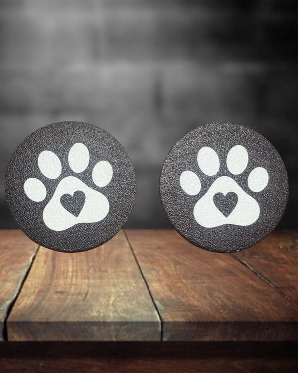 Paw Car Coasters