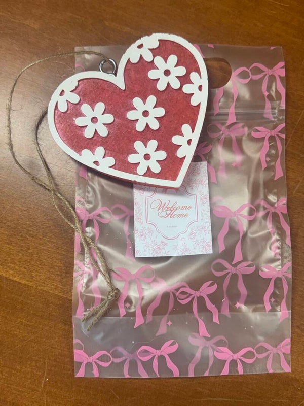 Heart Freshie - Welcome Home Scent