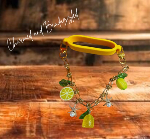 Lemon Twist Tumbler Necklace