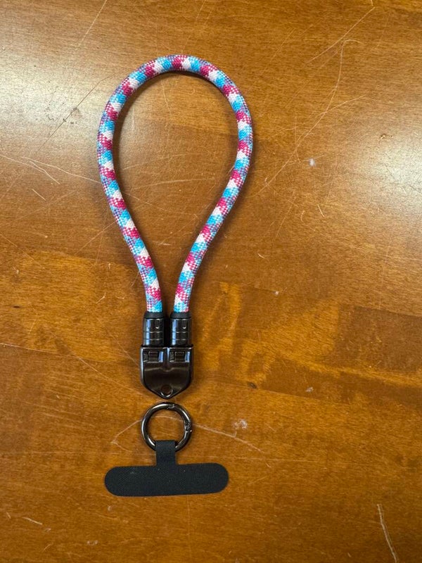 Pink Phone Charger/ Keychain/ Wristlet