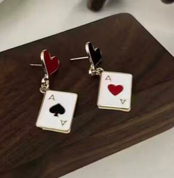 Card Earrings