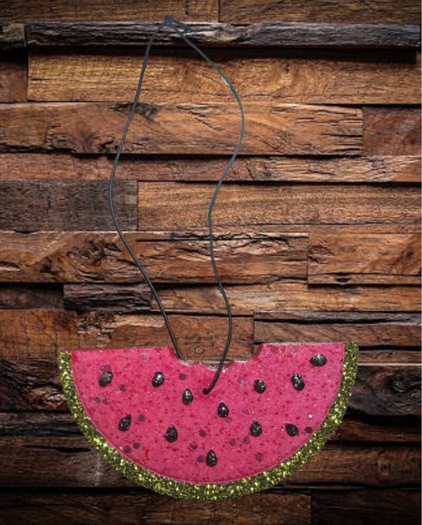 Watermelon Freshie - Mahogany Teakwood Scent