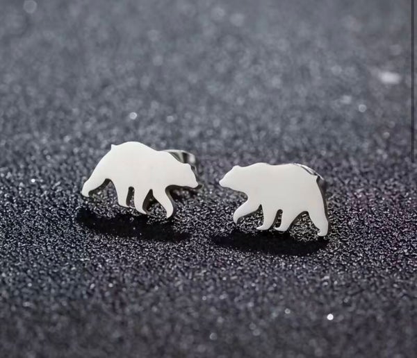 Bear Earrings
