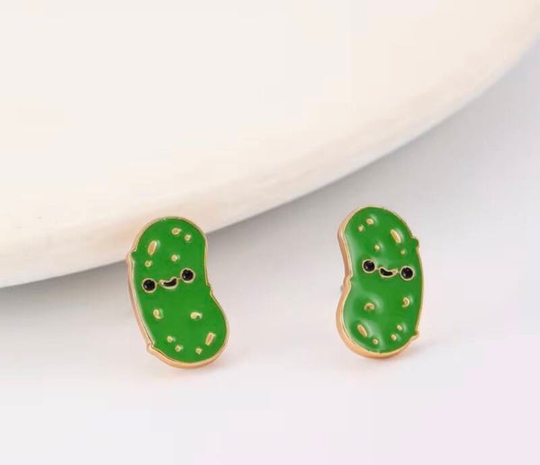Pickle Earrings