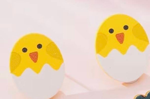 Easter Chic Wood Earrings