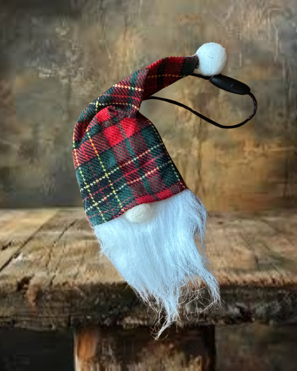 Christmas Gnome Freshie - Bow ties and Bourbon Scent