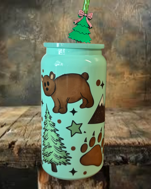 Bear 16 oz. Stainless Steel Tumbler