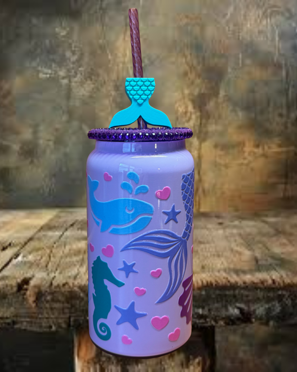 Mermaid 16 oz Stainless Steel Tumbler
