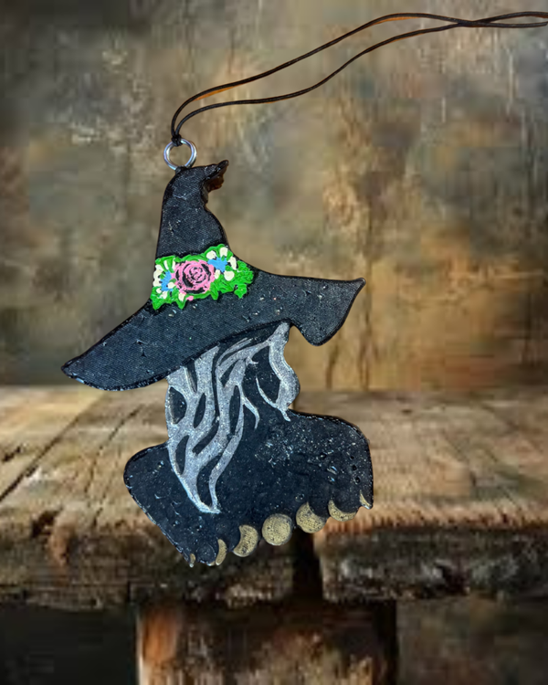 Witch Freshie - Pumpkin Cupcake Scent
