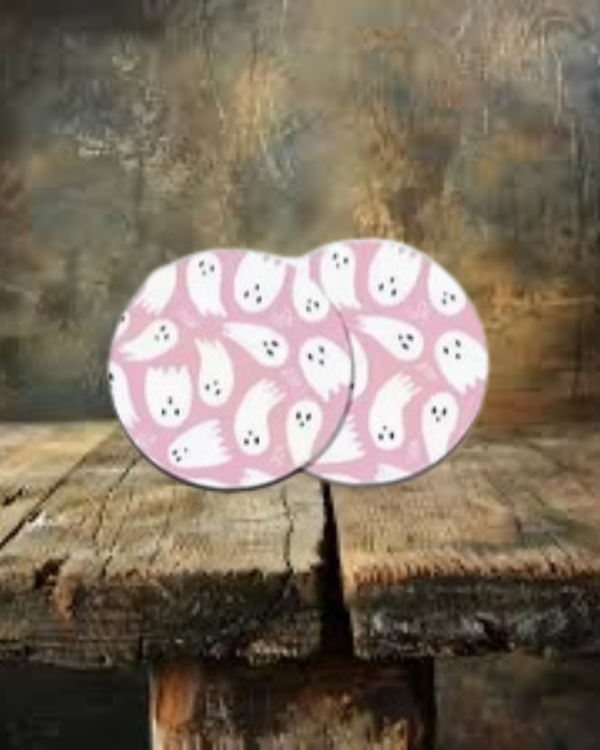 Ghost Car Coasters