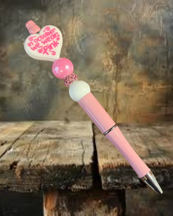 We Wear Pink in October Pen