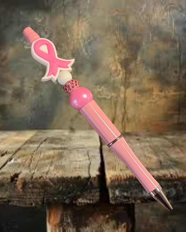 Pink Ribbon Cancer Pen