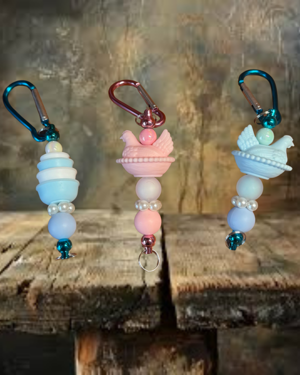 Vintage Keychains/ Bag Charms