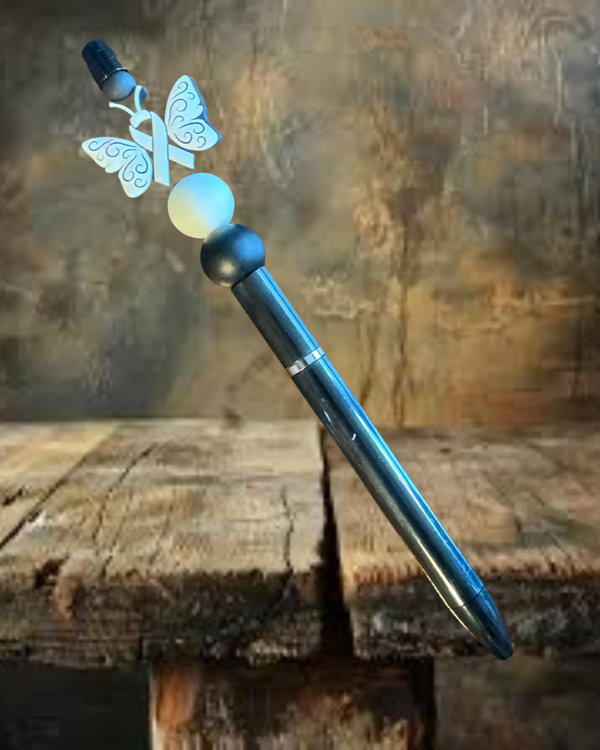 White Ribbon Pen