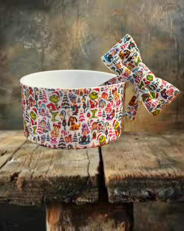 Grinchmas Tumbler Boot and Straw Topper Set