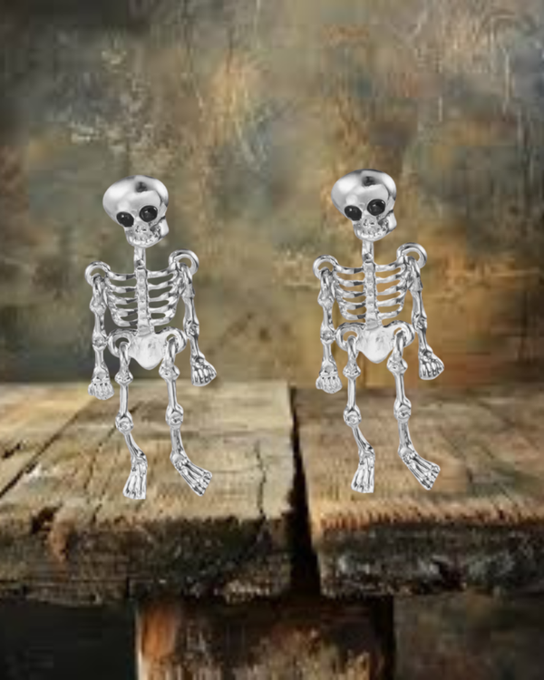Skeleton Earrings