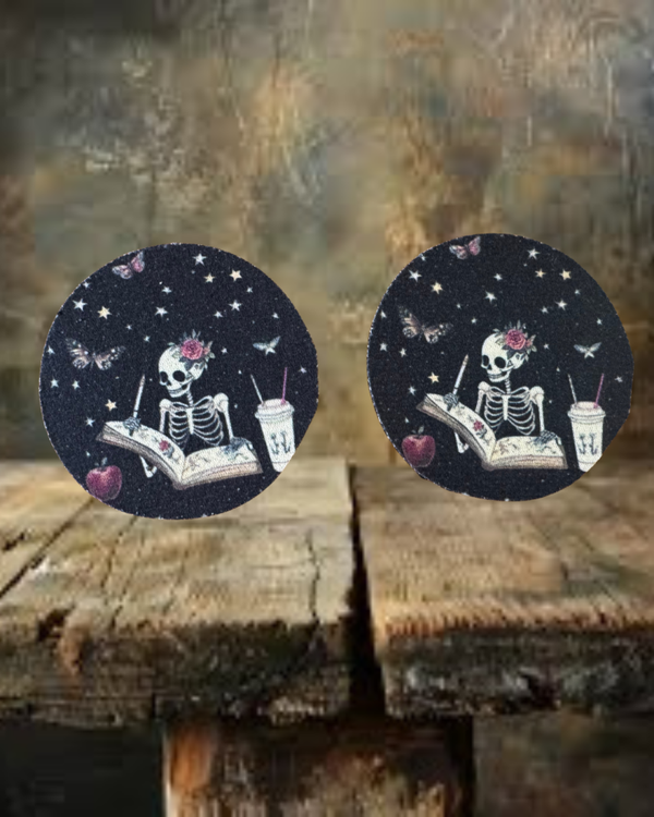Skeleton Car Coasters