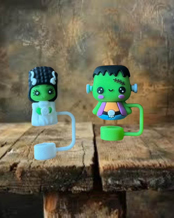 Halloween Straw Toppers