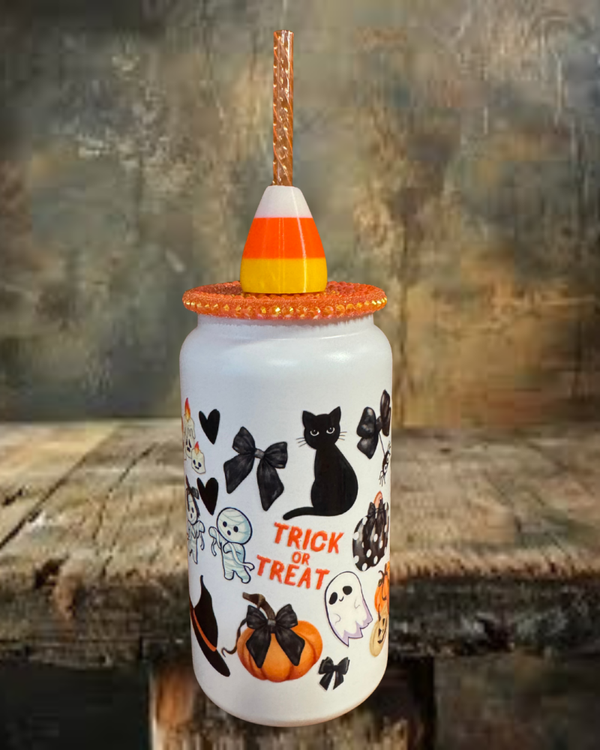 Halloween 16 oz Stainless Steel Tumbler