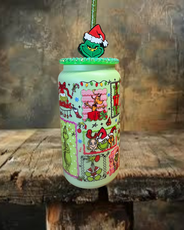 Grinchmas 16 oz Stainless Steel Tumbler