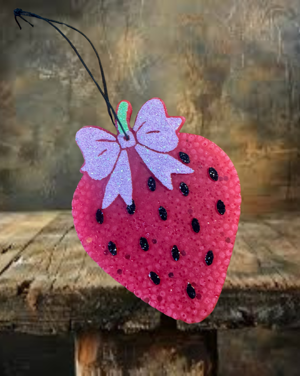 Strawberry Freshie - Coconut Lime Breeze Scent