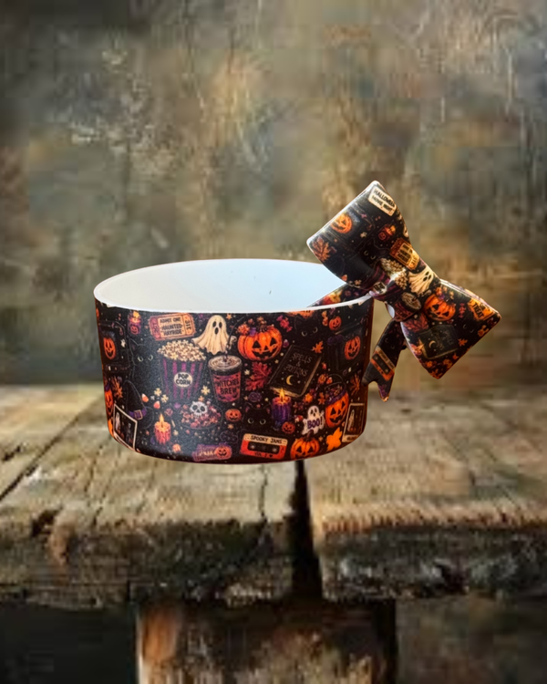 Ghost Tumbler Boot and Straw Topper Bow Set