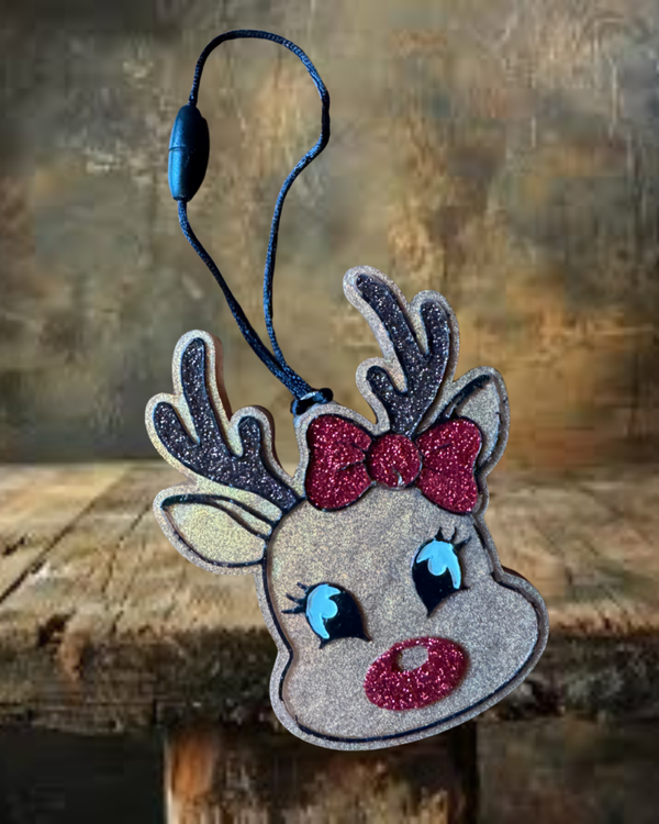 Christmas Reindeer Freshie - A Thousand Wishes Scent
