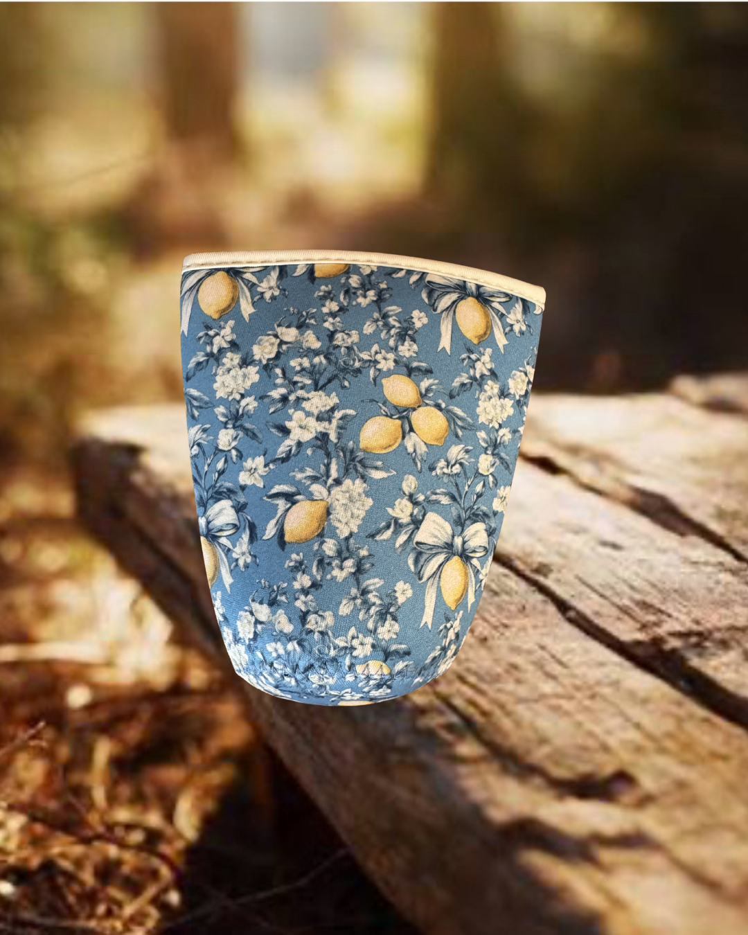 Blue Lemon Cup Sleeve