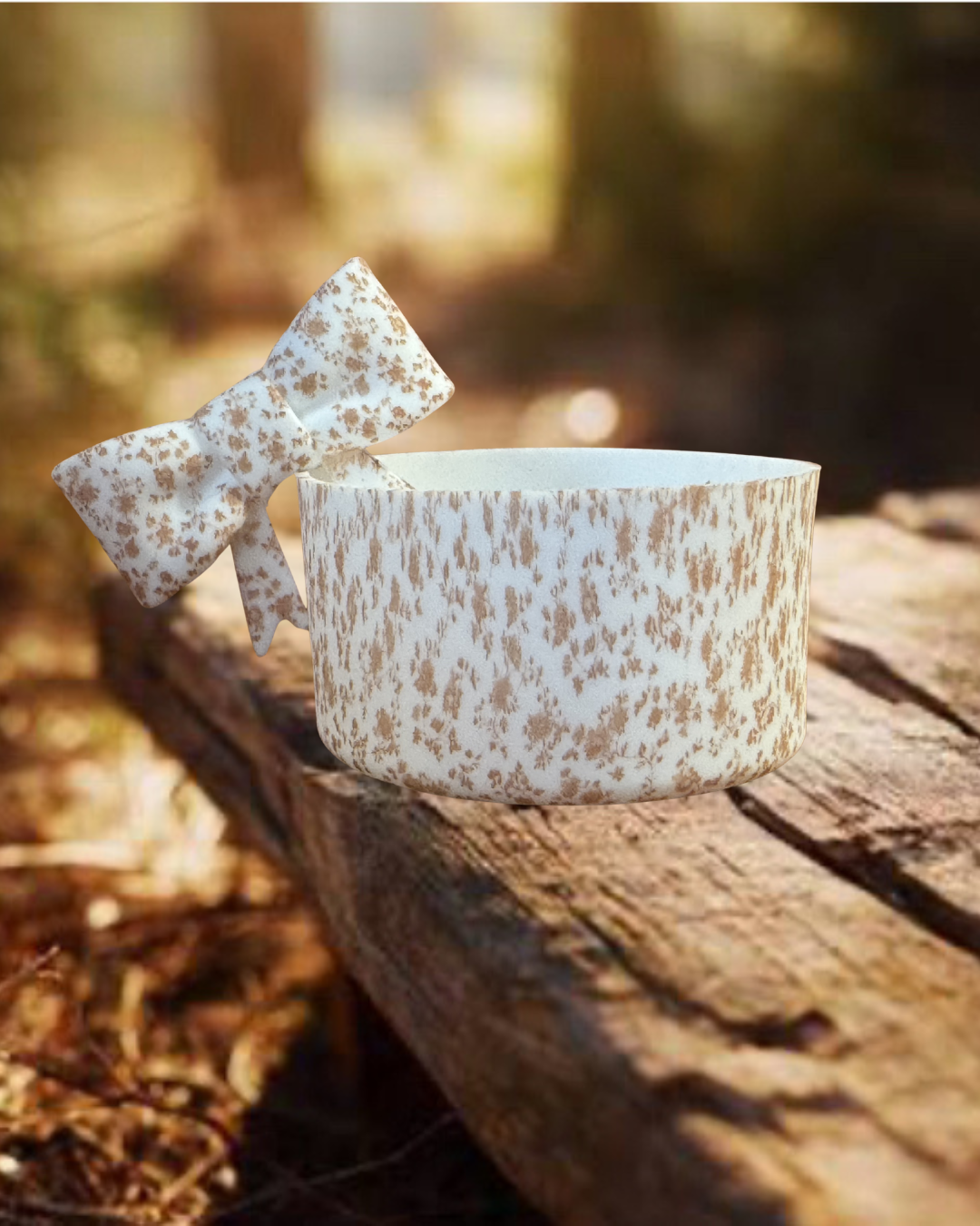 Tumbler Boot and Bow Set - Desert Floral