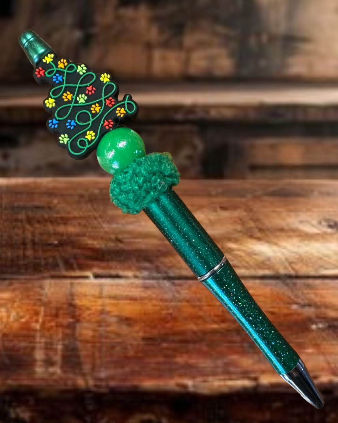 Paws Christmas Tree Pen